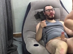 Amatør, Amerikaner, Stor svart kvinne, Store pupper, Par, Bløtkake, Milf, Ridning