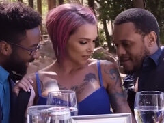 Sucer une bite, Brunette brune, Éjaculer dans la bouche, Queue, Branlette thaïlandaise, Hd, De plein air, Plan cul à trois