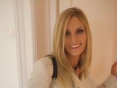 항문, 금발의, 딜도, 핑거링, 랑제리, 사무실, 셀카, 잡년