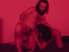 Amatør, Rumpe til munn, Kukk suging, Hårete, Slikking