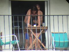 Hidden camera cought the neighbours fucking