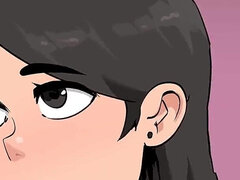 Hazelnut Latte: Sexy Tranny Blowjob Rough Deepthroat and Throat Pie - Episode 19