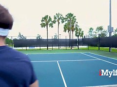 デカ尻, デカパイ, ブロンド, フェラチオ, 浮気者, エロ熟女, Hd, 淫乱熟女