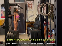 Amatoriale, Tette grandi, Brunetta, Schizzo di sborra, Palestra, Mamma che vorrei scoparmi, Realtà, Grezzo