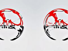 Dreidimensional, Grosse titten, Blondine, Braunhaarige, Lingerie, Pov, Realität, Titten