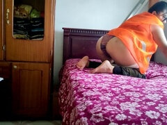 Busty babe rebels against her dull engineering job by indulging in homemade porn!