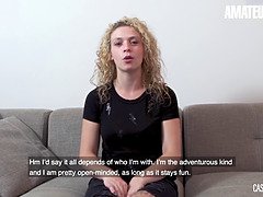 Hot Amateur Is Excited To Get Fucked On Her First Casting
