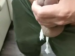 Pee and control my cum