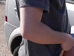 Amatéři, Blondýna, Kuřba, Sperma v puse, Hardcore, Dospělé, Milf žcbp, Venku