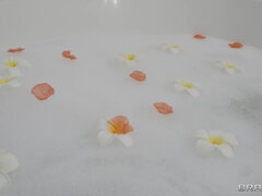 Two insatiable nymphs with big juggs get screwed in bed