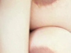 Fucking my stepmom with her beautiful big natural tits bouncing on big missionary tits