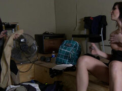 Cul, Hard, Seins naturels, Chatte, Rasée, Solo