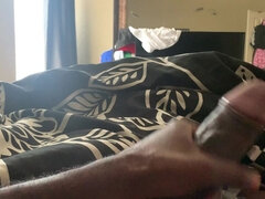 Amatőr, Fekete, Házi készítésű, Maszti, Érett koros, Egyedül