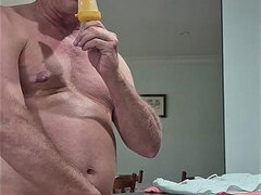 Fetisj, Huisgemaakt, Masturbatie, Rijpe lesbienne, Penis, Pissen, Alleen