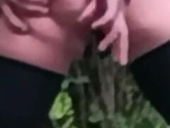 Transvestite on a Hike Shows off in the Drme