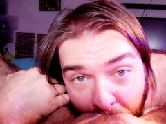 Bbw stor vacker kvinna, Avsugning, Par, Sperma shot, Homosexuell, Hårig, Pov, Tuttar