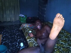 Leie, Grosser arsch, Schwarz, Pummelig, Paar, Handjob