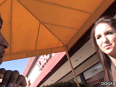 Giselle Leon Picked Up And humps meaty Black manmeat