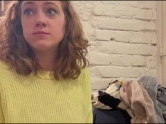 18, Amatör, Brunett, Par, Onani, Orgasm, Pov, Tonåring