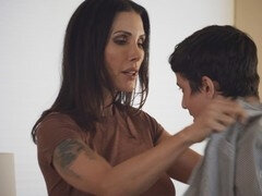 Shay Sights and Reagan Foxx in a sneaky family affair with sons Ricky Spanish and Robby Echo