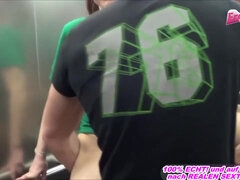 Young German Slut Gets Fucked In The Elevator