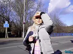 Veľké kozy, Blondína, Britskej, Striekanie semena, Hd, Monštrum, Z pohľadu účastníka, Na verejnosti