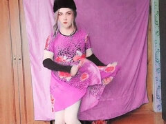 Big Cumshot Cute Ladyboy Legs Hot Green Dress Sexy Body Pretty Style of Cumming