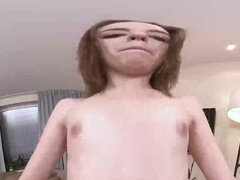 Blasen, Handjob, Hardcore, Hd, Pov, Rotschopf, Rasiert, Titten