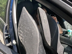 Amador amadora, Morena, Carrro, Fetiche por pé, Óculos, Solo chão