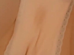 Amateur, Consolador, Bragas, Pequeña, Coño, Solo