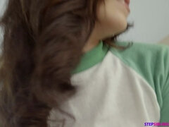 Noire, Attrapée, Éjaculation interne, Branlette thaïlandaise, Hard, Petite femme, Pov, Chatte