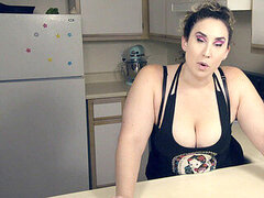 Bbw stor vacker kvinna, Bikini, Knubbig