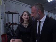 Emily Addams submits to Pascal White's BDSM domination & gets spanked and fucked hard