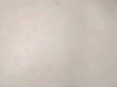 Grosser arsch, Grosser schwanz, Blondine, Spermaladung, Handjob, Masturbation, Transfrau