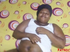 Amatør, Stor svart kvinne, Bakfra, Hjemmelaget, Onani, Fitte, Barbert, Tenåring