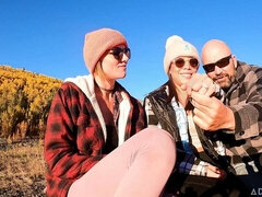 오랄섹스, 페티쉬, 핸드잡, 대단히, 보지, 면도된, 짧은 머리, 젖가슴