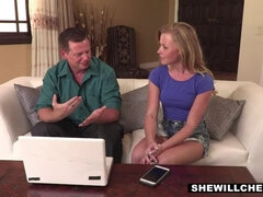 ブロンド, フェラチオ, イく瞬間, バック, キス, 剃毛, ガリガリ, オッパイの