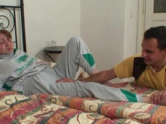 Store pupper, Barmfager, Bestemor, Hårete, Hd, Moden, Fitte, Realitet