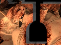 Związanie dyscyplina & dominacja uległość, Blondynka, Dominacja, Stopy, Palcówka, Fisting, Upokorzenie, Kara