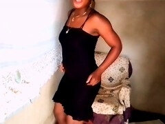 Afrikansk, Massasje, Retro, Alene, Vintage