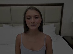 18 year old ass licking babe stars in her first porn