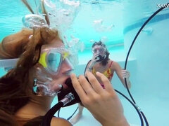 Naughty Katya - hungarian video - Underwater Show