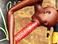 Africkej, Čierne, Ebenové