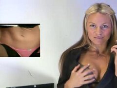 Geri Babestation office pantyhose 01