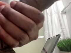 Amateur, Noire, Masturbation, Solo, Tatouage