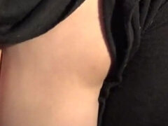 Arabe, Pareja, Pajear, Maduro, Tetas naturales, Medias largas