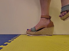 Bbw, Topánky, Kompilácia, Fetiš nôh, Podpätky, Dospelé, Milf  mčbp, Z pohľadu účastníka