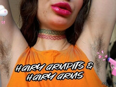 Sweaty Hairy Armpits and Hairy Pits Worship