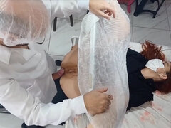 Gynecologist Gets Excited By His Patients Pussy!