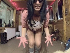 Milfycalla hits the stage for a wild cup dance contest